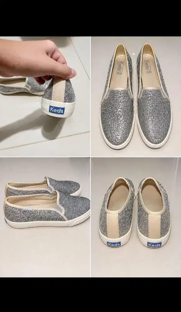 Sepatu keds x kate spade