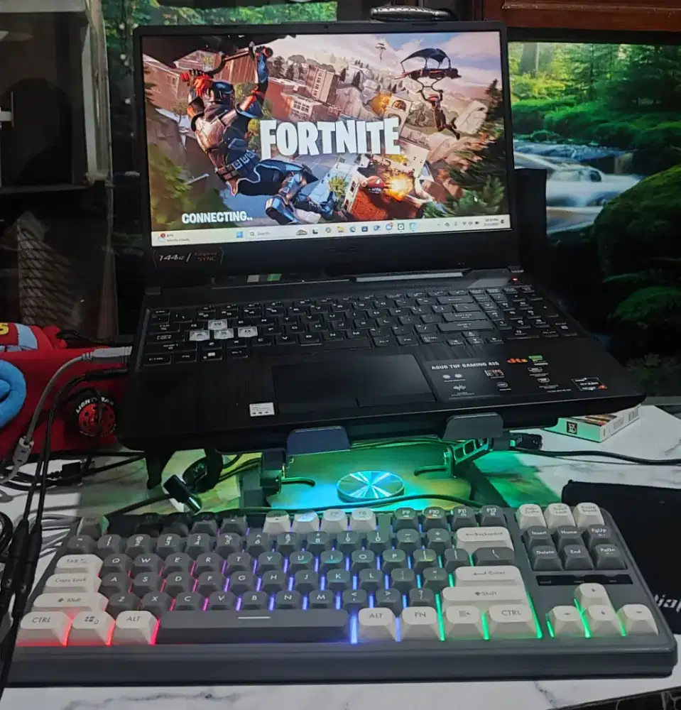 DIJUAL LAPTOP ASUS TUF A15 RYZEN 7 MASIH BARU