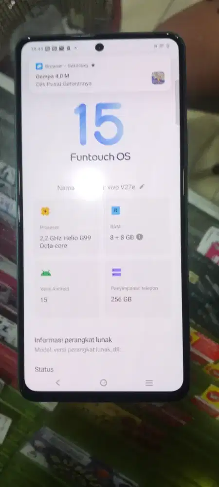 VIVO Y27e Jual Santai