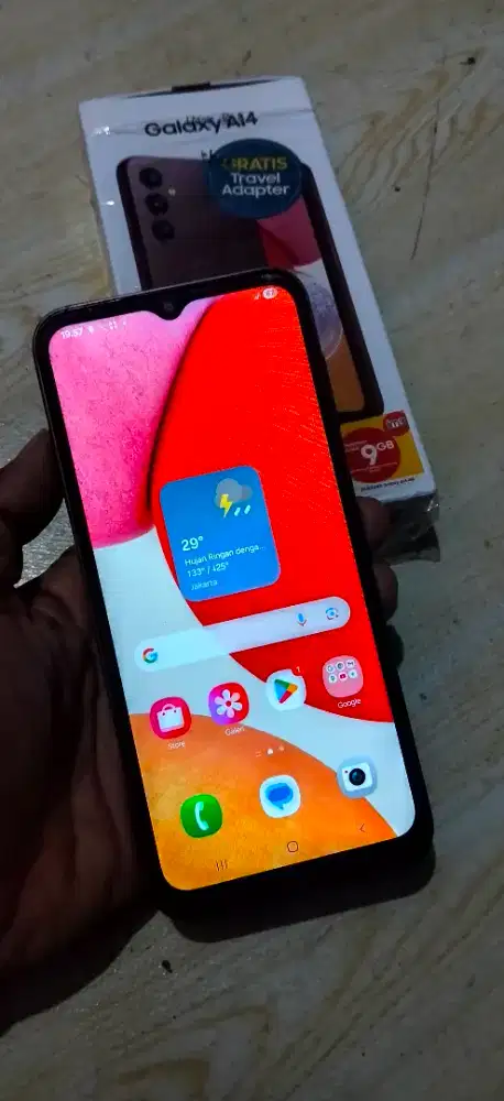 Samsung A14 resmi ram 6/128g