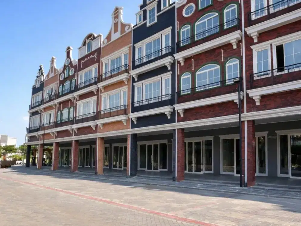 Ruko Marina Bay Pik 2 Boulevard Tipe Amsterdam Ukuran 4,5x20 Brand New