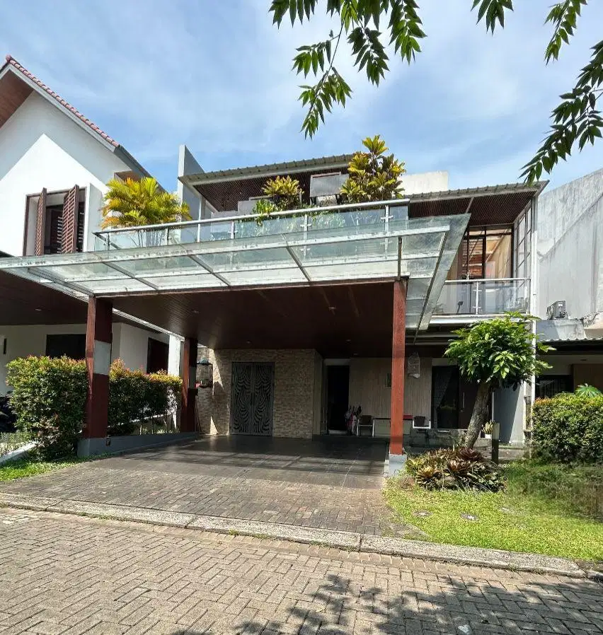 Dijual Rumah Mewah SemiFurnished Di Eminent Bsd City