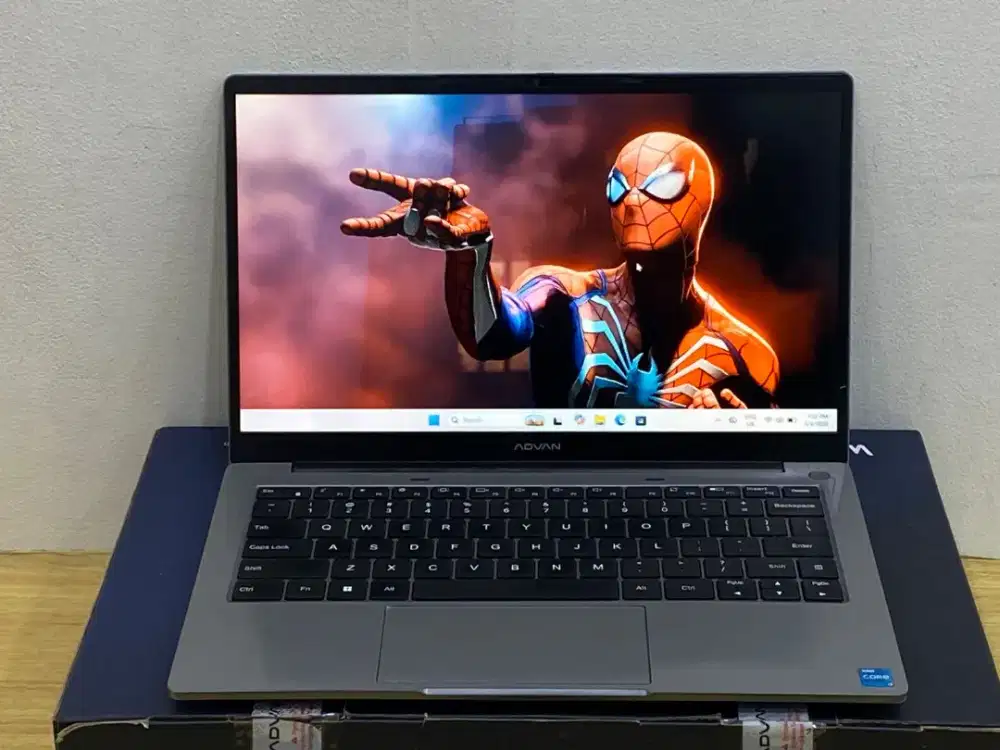 Laptop Advan Workpro Lite core i3 gen 12 ram 8gb/256gb Fullset