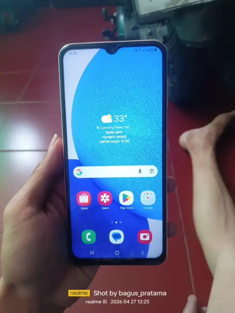 bantuin tmen mau jual samsung a23 4G 6+6/128 fullsett msih mulus bgtt