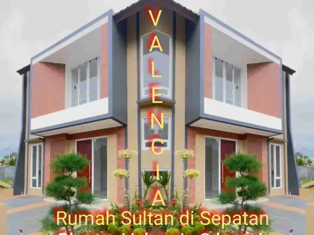 Rumah Sultan 2 lantai harga Murah di pusat Kota Sepatan