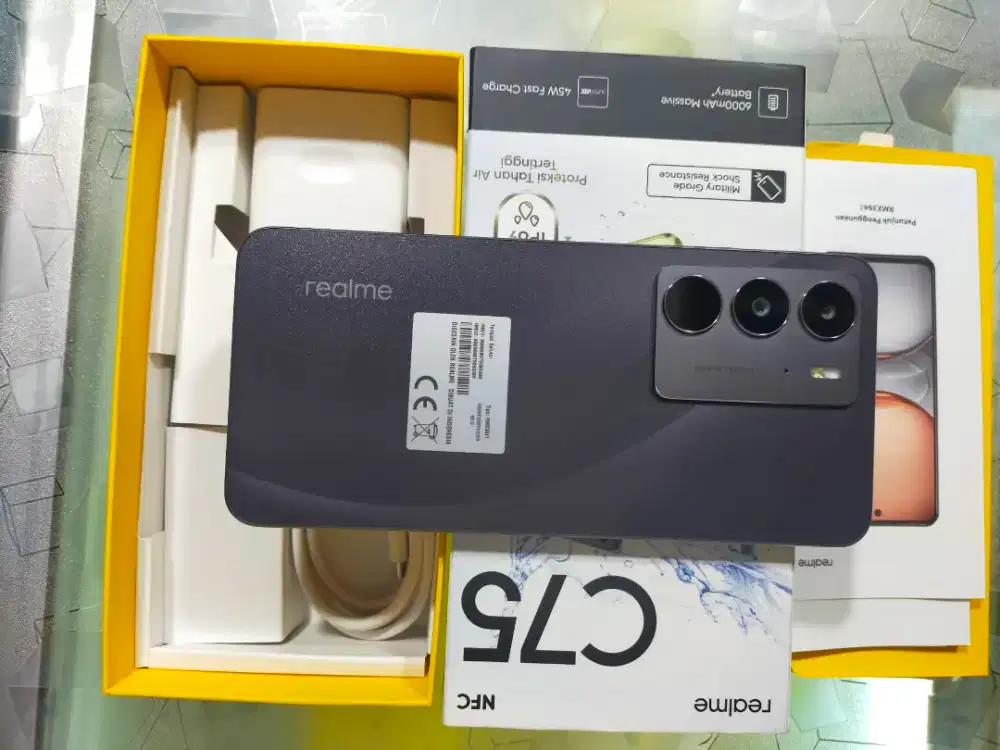 Realme C75 Nfc Ram 8/256 Second Resmi