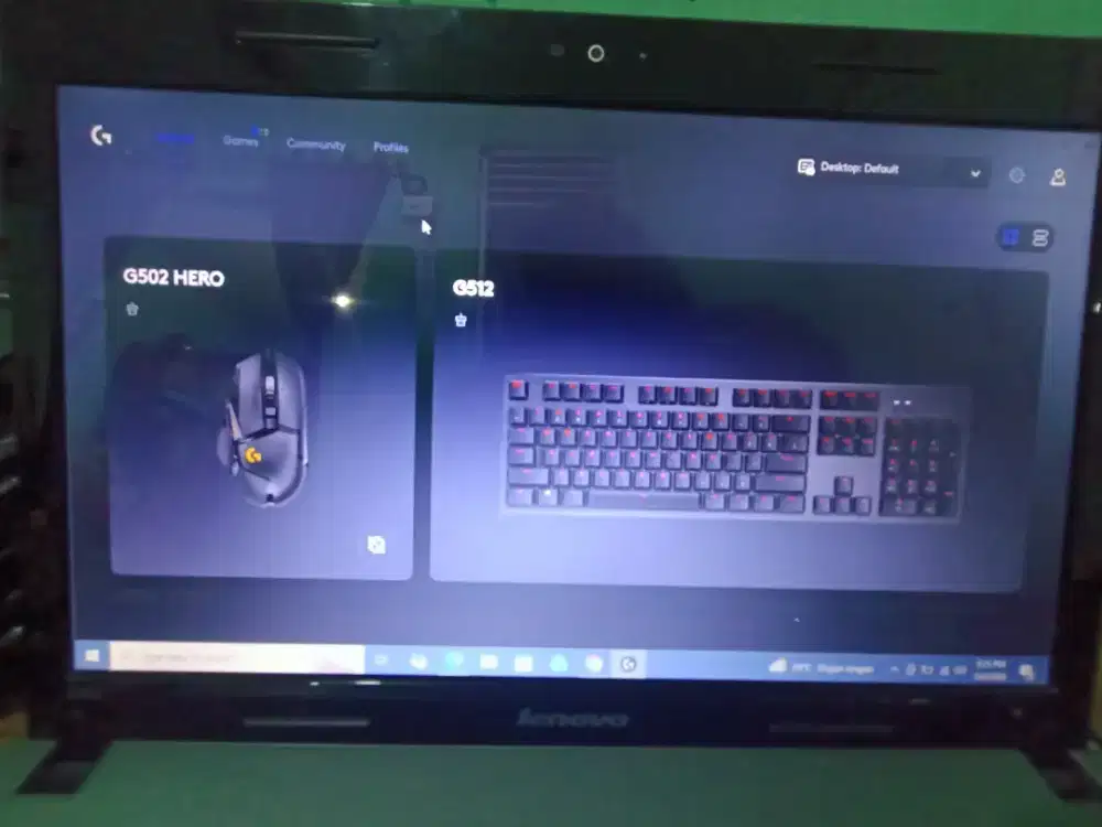 Logitech 512 Carbon dan Logitech 502 Hero gaming