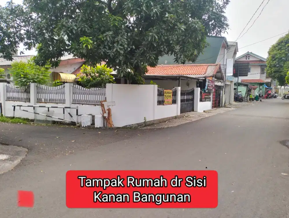 Rumah Strategis Bebas Banjir di area Komplek