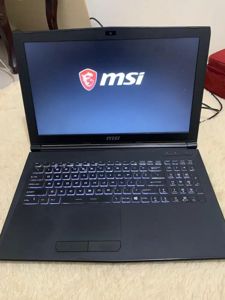 laptop gaming MSI ram 16gb 1tb i7 win 10 pro 2,8Ghz