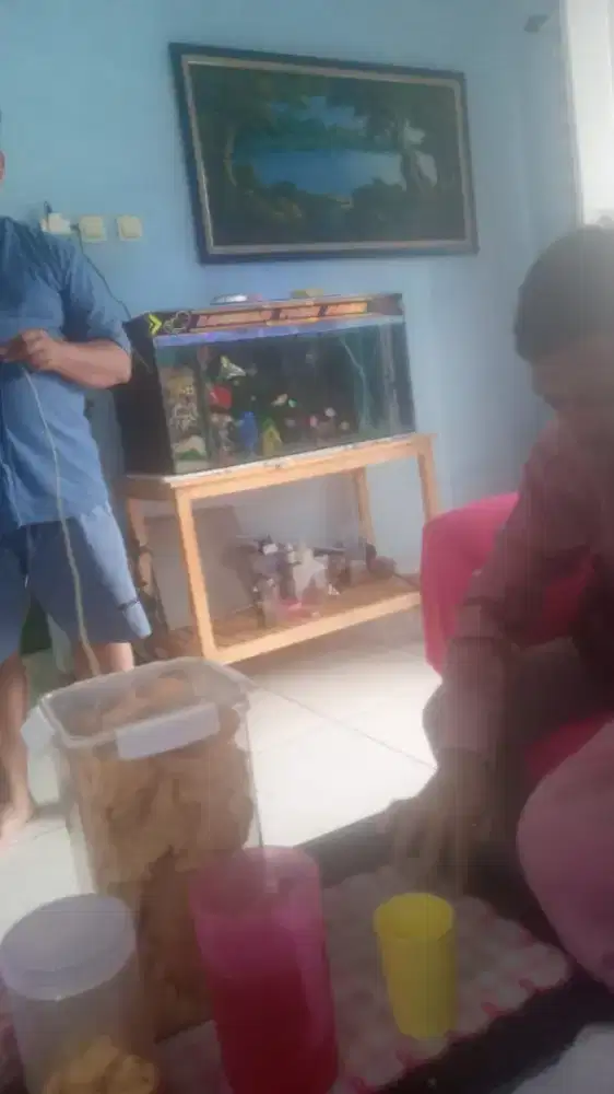 Aquarium full set meja dll