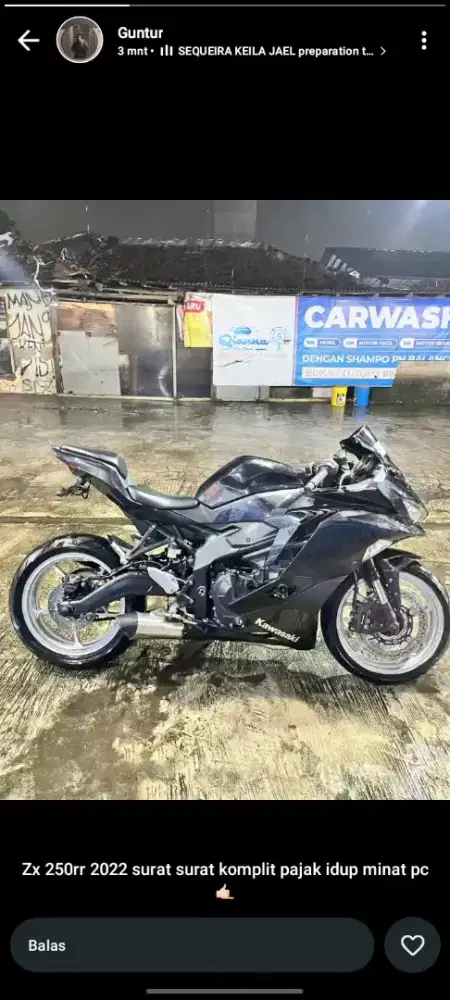 FOR SALE ! KAWASAKI ZX 25R