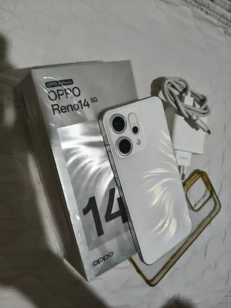 Oppo Reno 14 5G/reno 14 basic,garansi resmi fullset kdd minus