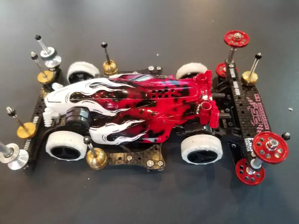 Tamiya side dampe chassis sfm.original