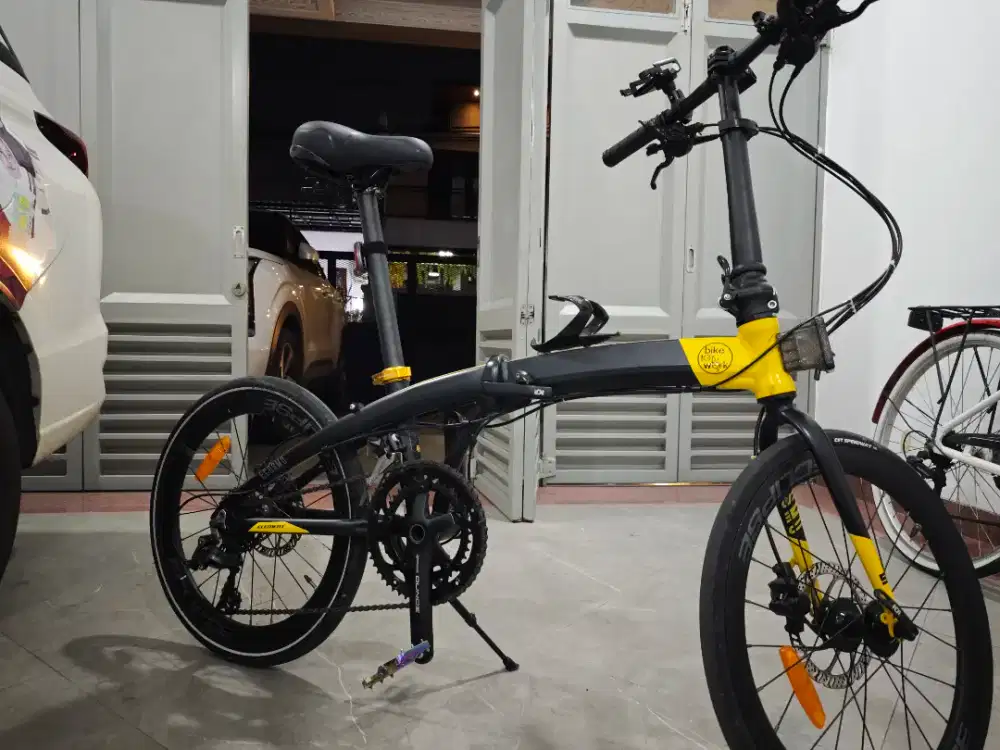 Sepeda Lipat Element Ecosmo Z9 B2W 20 - 2 x 9 speed