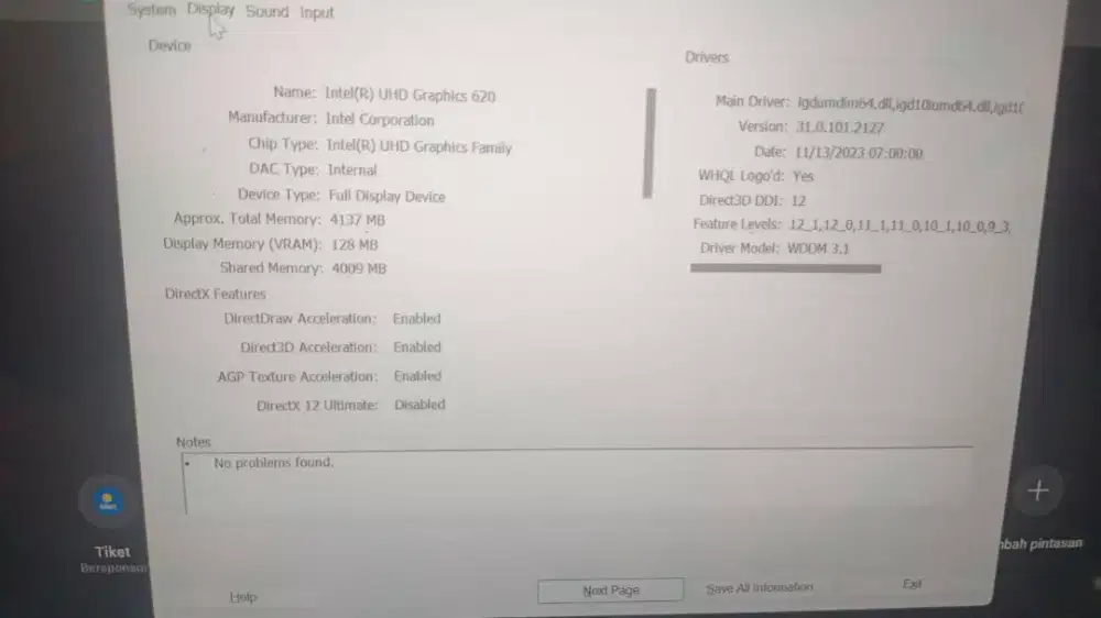 Lactop Dell core i5 latitude 7390 normal semua unit sm charger saja