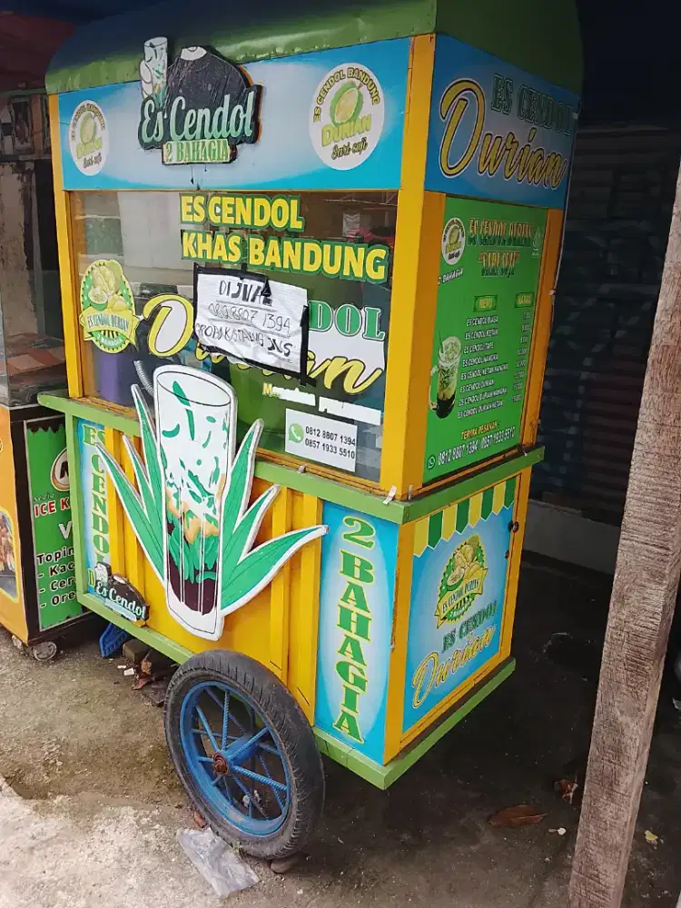 gerobak es cendol bandung