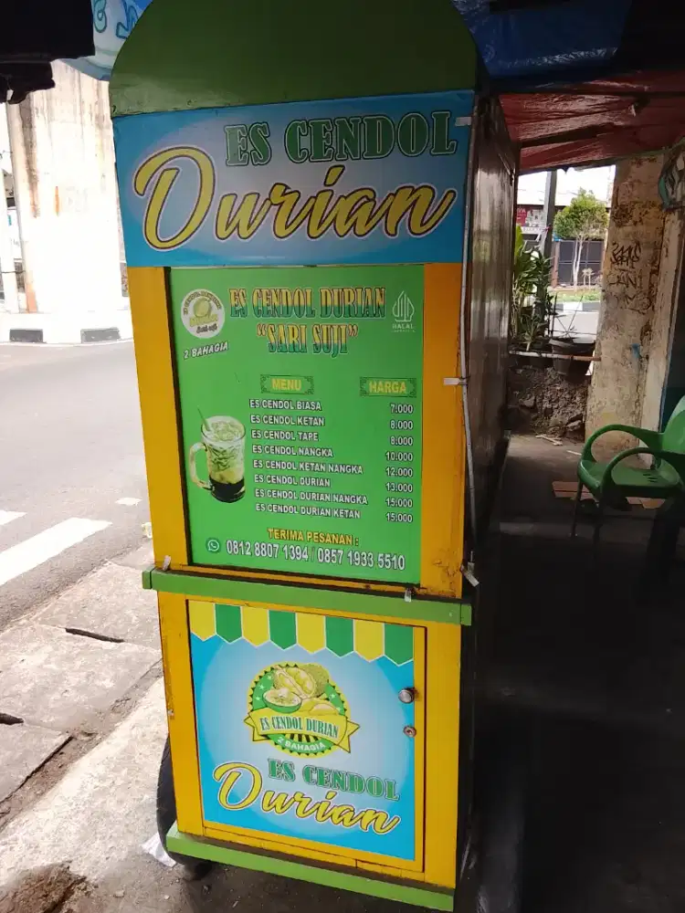 gerobak es cendol bandung