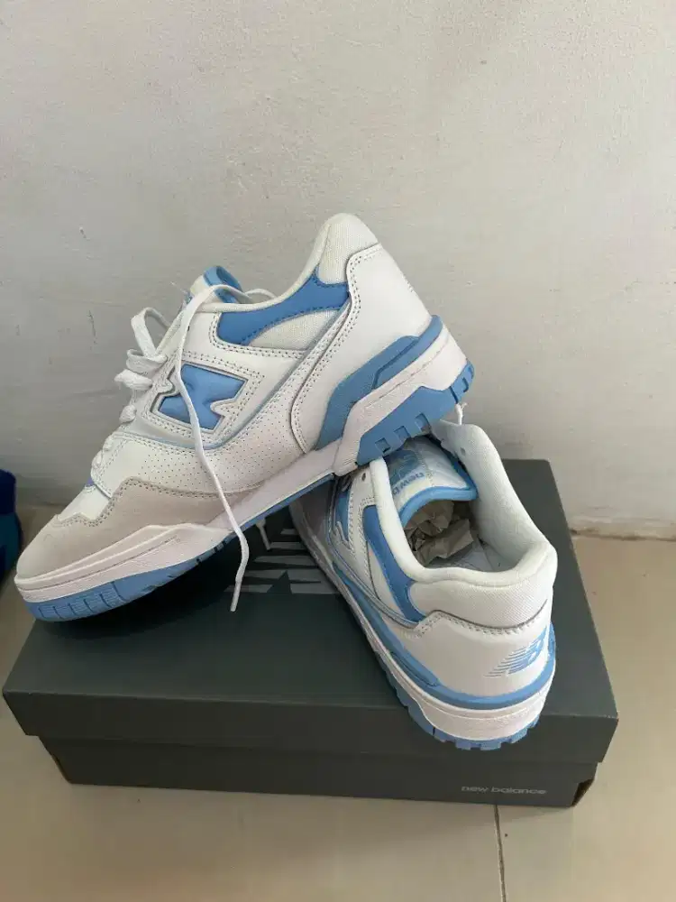 Sepatu New Balace 550 blue white