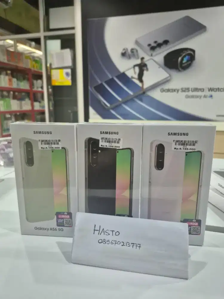 Samsung A56 5G 8/256GB ATLANTIS DAHSYAT