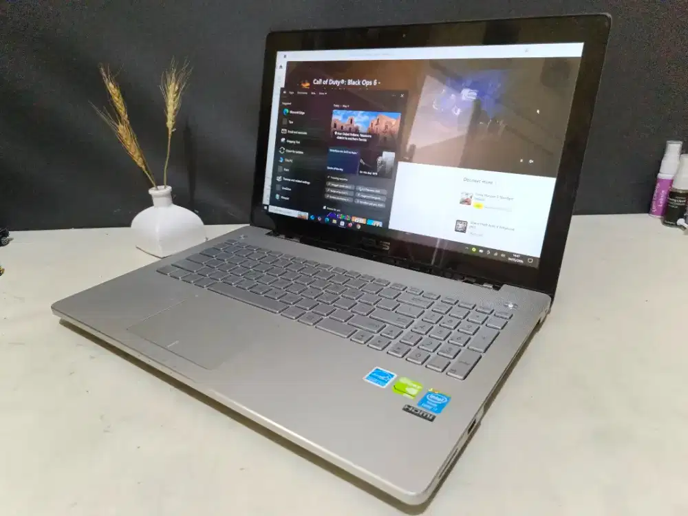 Laptop Gaming Asus N550JV Core I7-4700HQ Ram 16 Ssd 256Gb Dual VGA