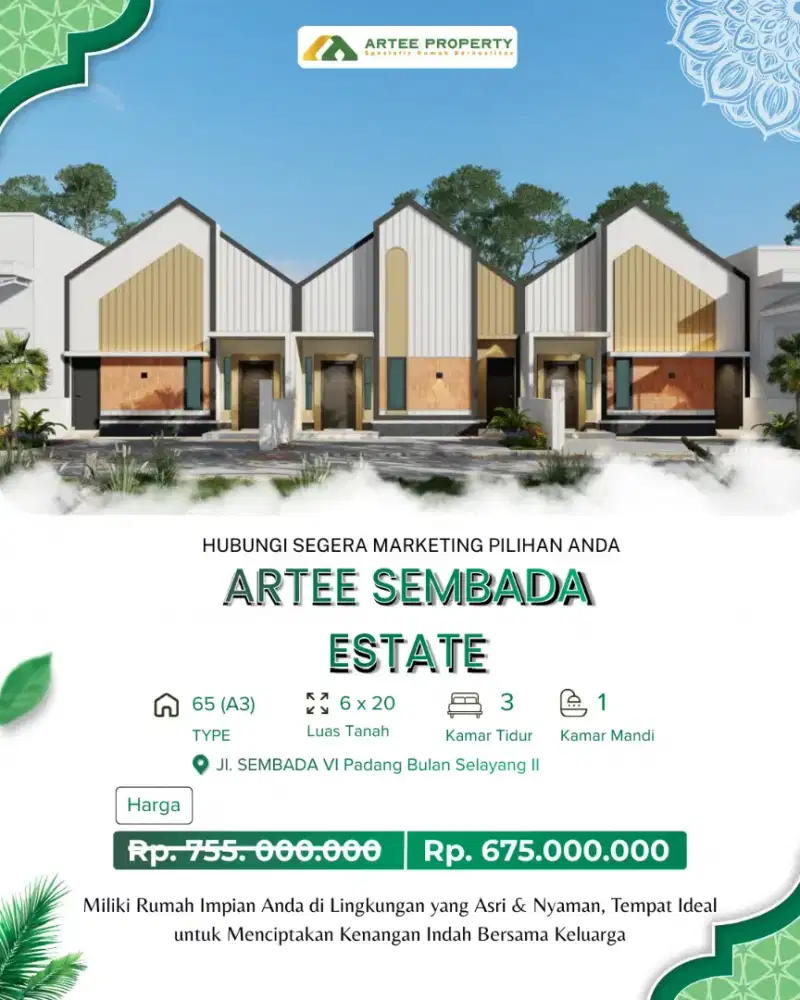 SEMBADA ESTATE P BULAN 6x20 LB 65