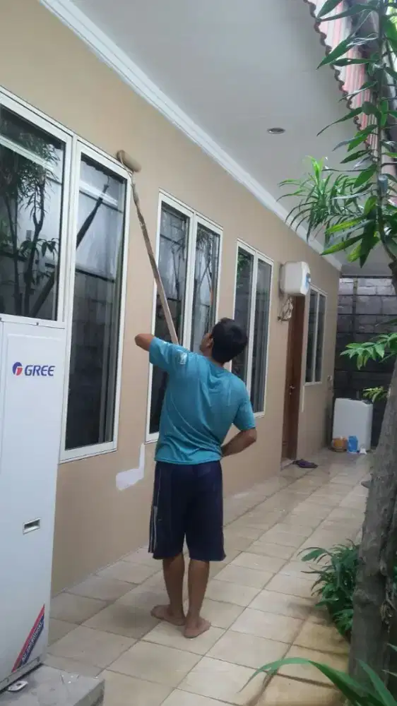 Jasa tukang bangunan cat tembok sekat kamar sekat partisi.renovasi