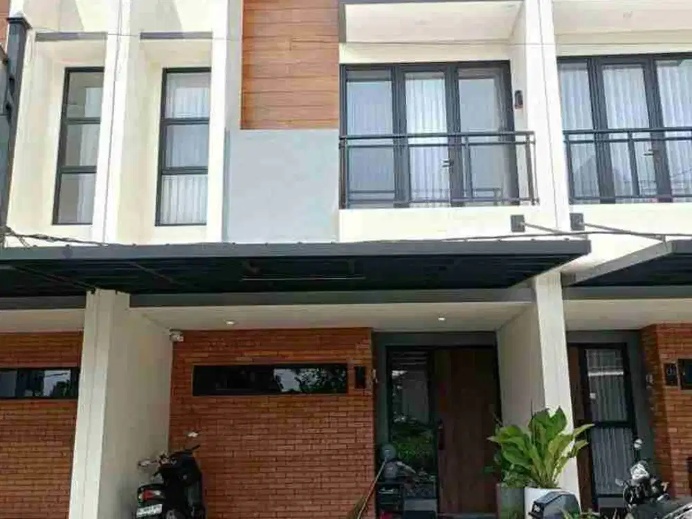 Rumah modern di cluster srea ciater serpong