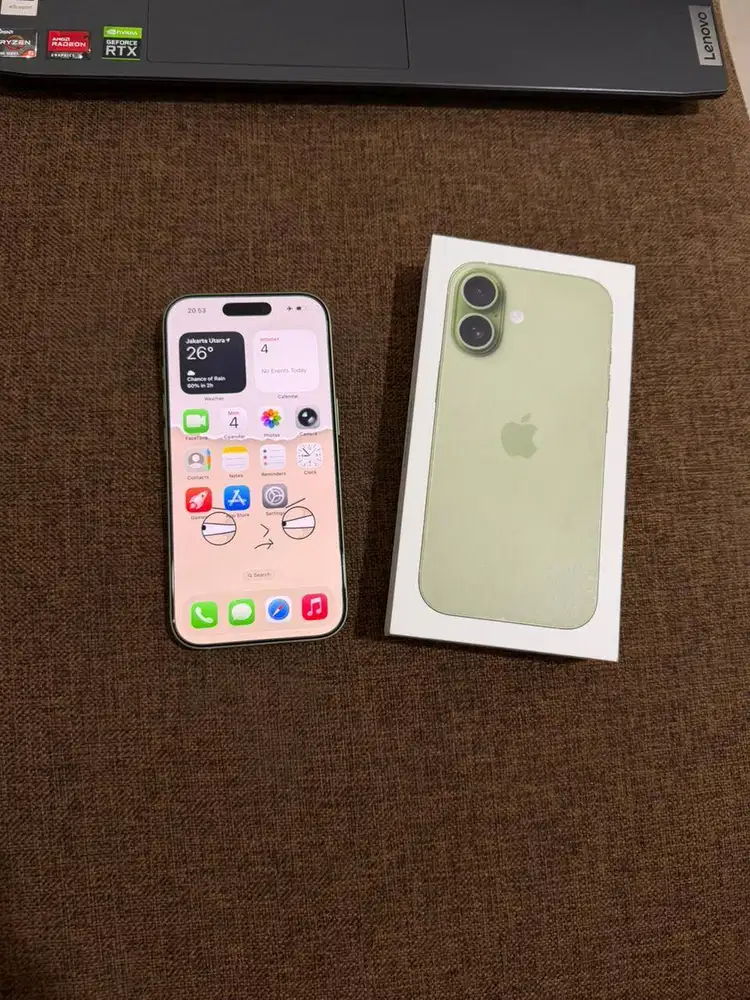 iphone 17 256gb resmi ibox warna rare sage garansi april 2027