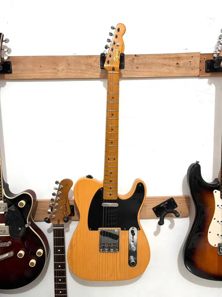 Gitar Squier Telecaster Eross Candra Signature Series Butterscotch