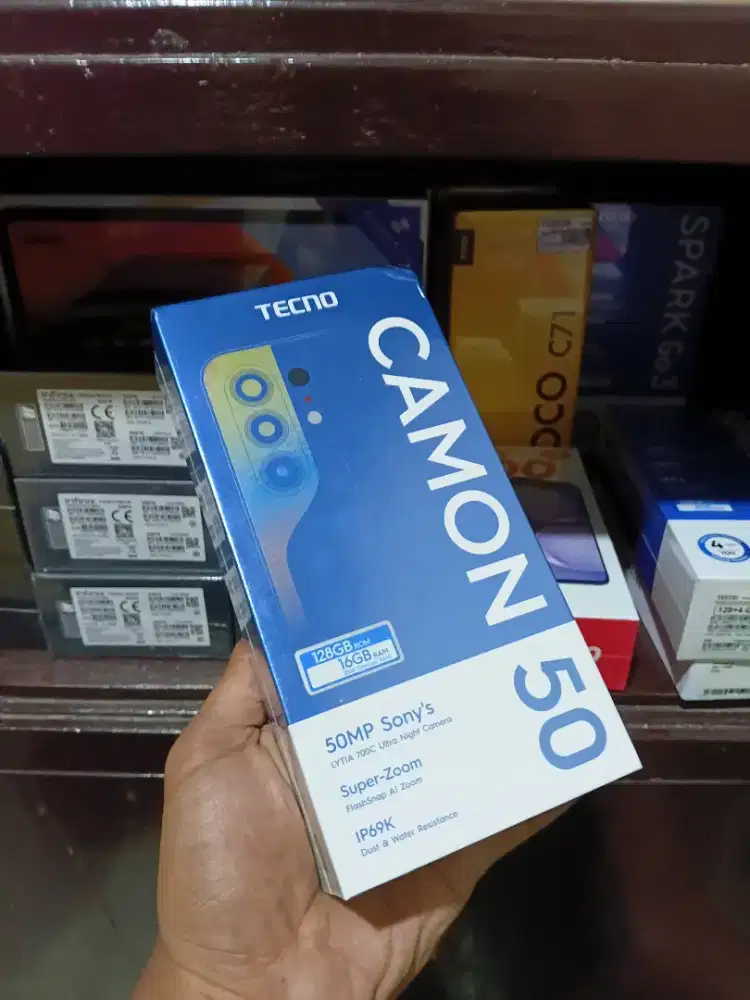 Tecno Camon 50 8.128 Baru