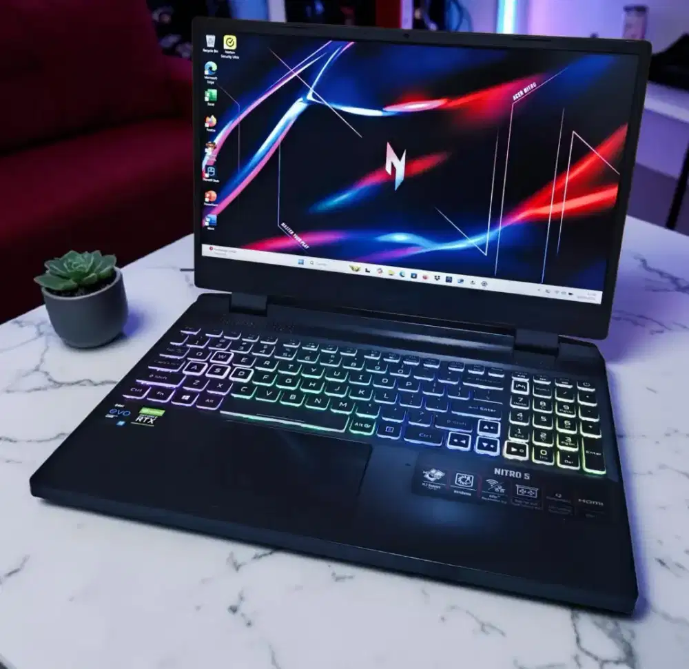 Acer Nitro Sense Core i7 Gen 12 Ram 8/512gb Ssd Dual Vga Nvidia RtX