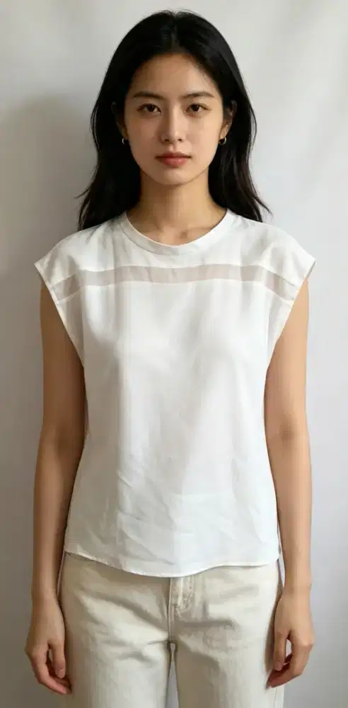 Blouse wanita putih