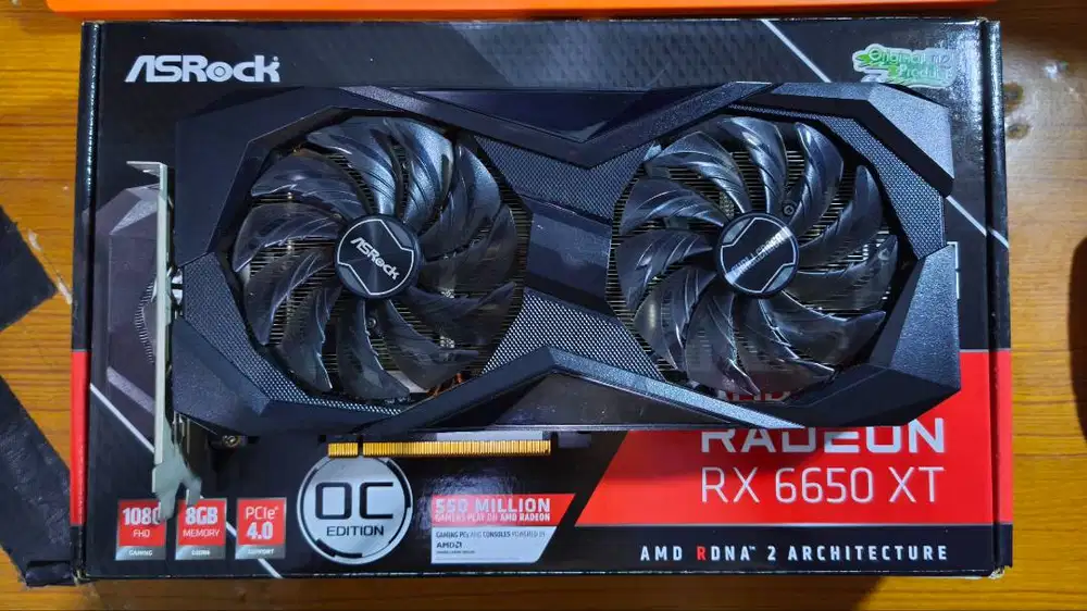 VGA Asrock RX 6650XT 8GB