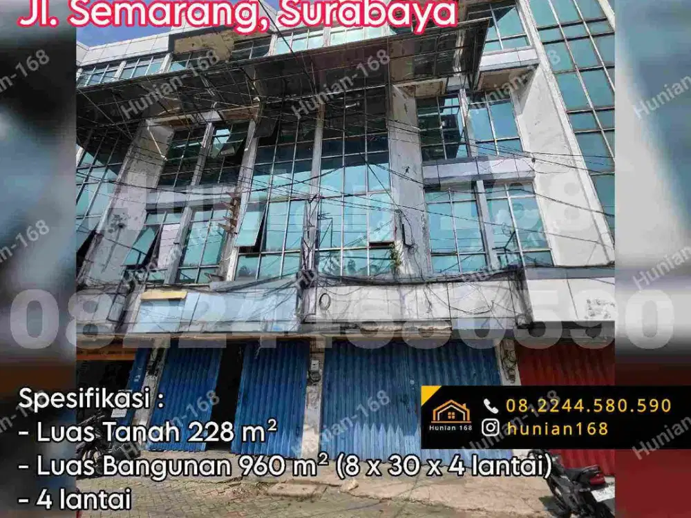 Sewa Ruko Kantor Toko Gudang Jalan Raya Raden Saleh Semarang Bubutan Baliwerti Pahlawan Gemblongan Dupak Penghela Mutiara Peneleh Surabaya Utara