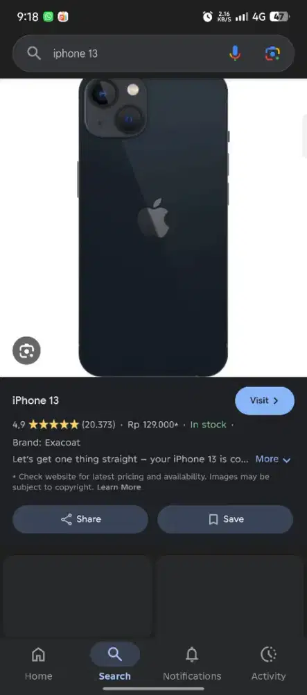 iphone 13 ibox 128