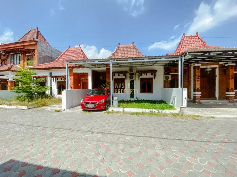 Rumah Cantik Murah Semi Joglo Siap Huni di Prambanan