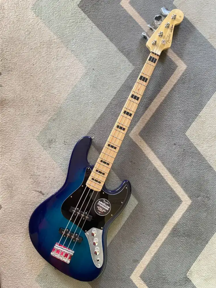 Bass fender jazz blue burst