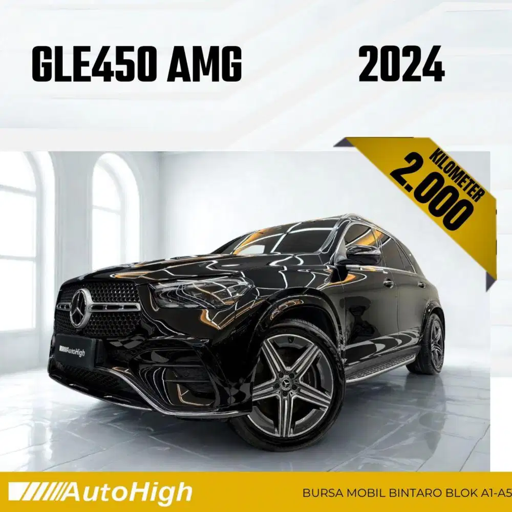 DP10% [Km2.000] GLE450 AMG 2024 Black / GLE 450 Reg 2025 #AUTOHIGH