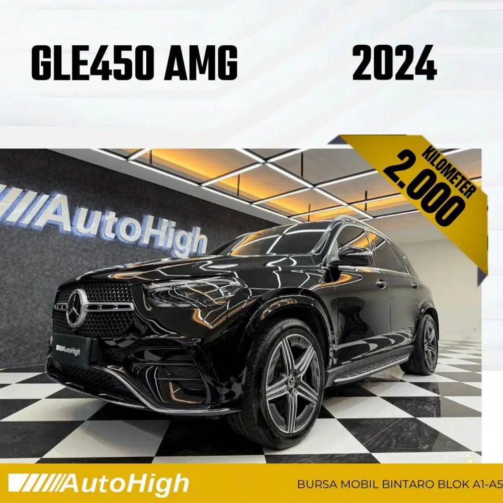 DP10% [Km2.000] GLE450 AMG 2024 Black / GLE 450 Reg 2023 #AUTOHIGH