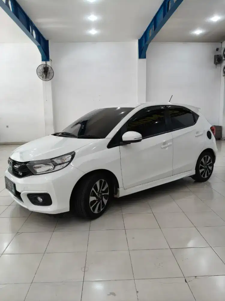 Honda Brio RS 2021 Matic Putih Siap Pakai