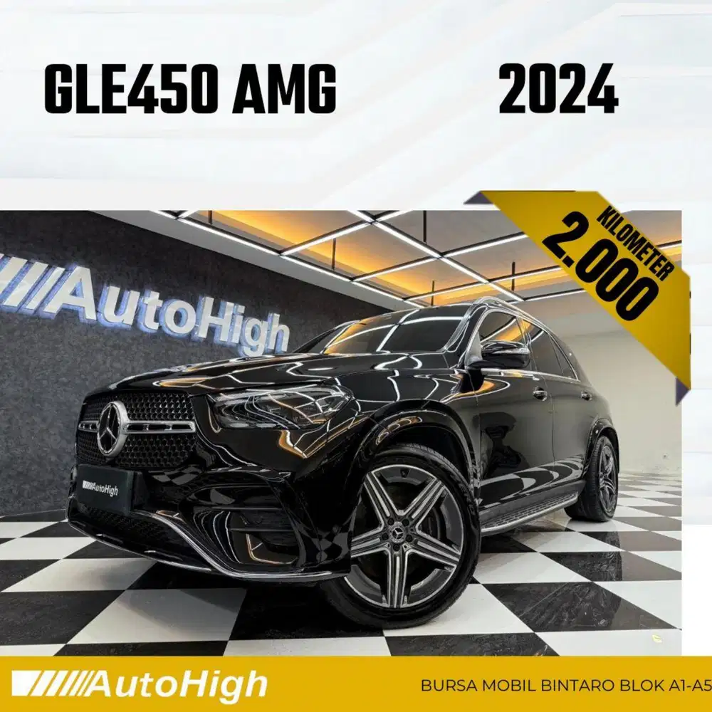 DP10% [Km2.000] GLE450 AMG 2024 Black / GLE 450 Reg 2023 #AUTOHIGH
