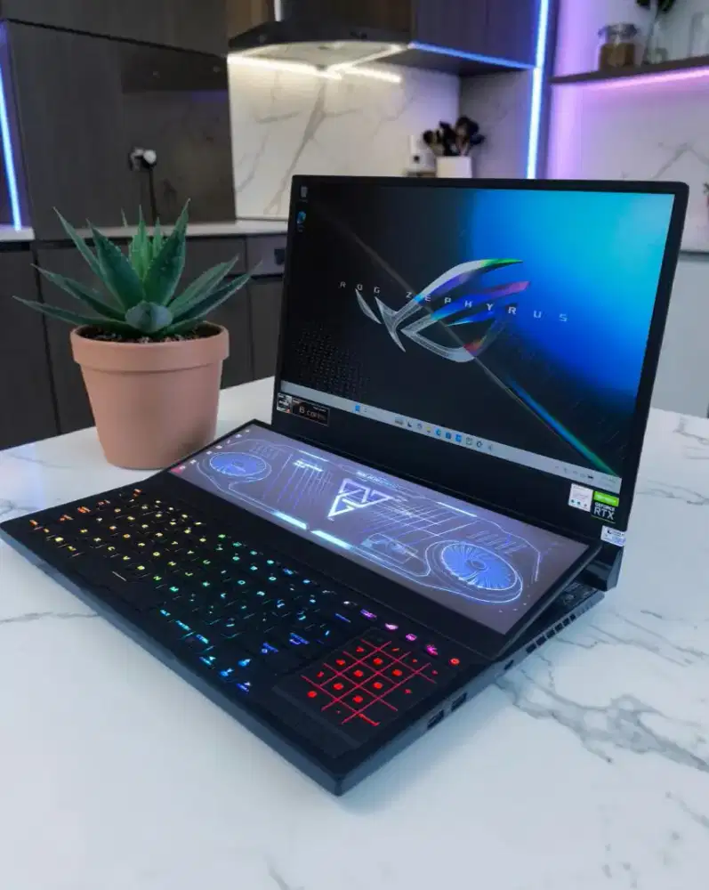 Zephyrus Duo DUAL SCREEN [RAM 16GB/SSD 1TB/ VGA NVIDIA RTX]