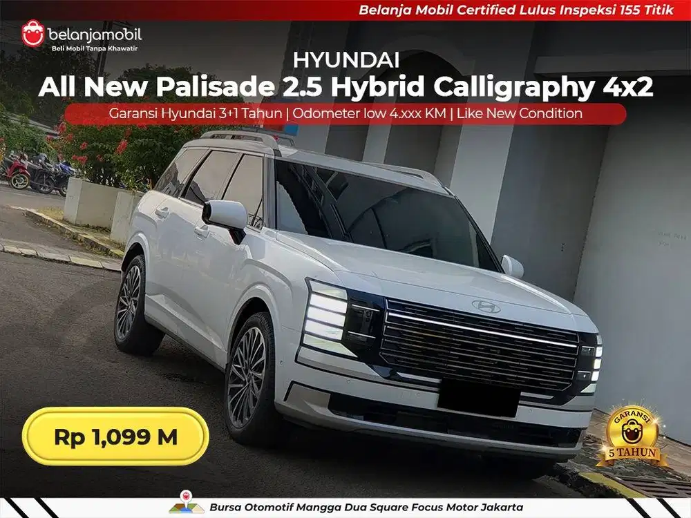 [ LOW KM 4RB ] Hyundai Palisade Hybrid HEV Calligraphy 4x2 2025/2026