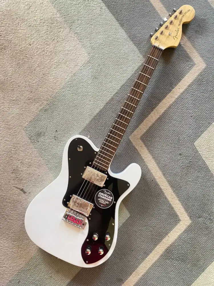 Gitar tele deluxe white