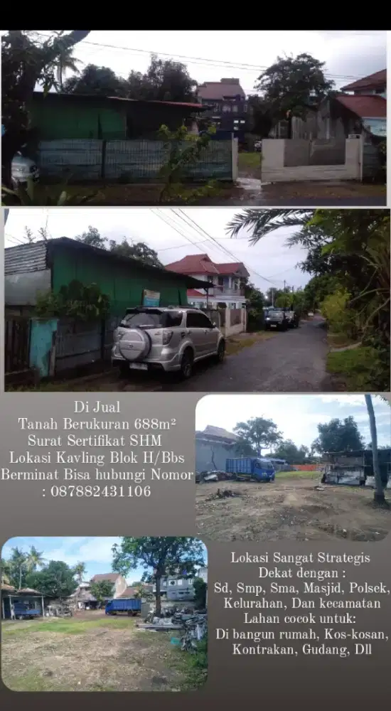 Tanah kosong saja