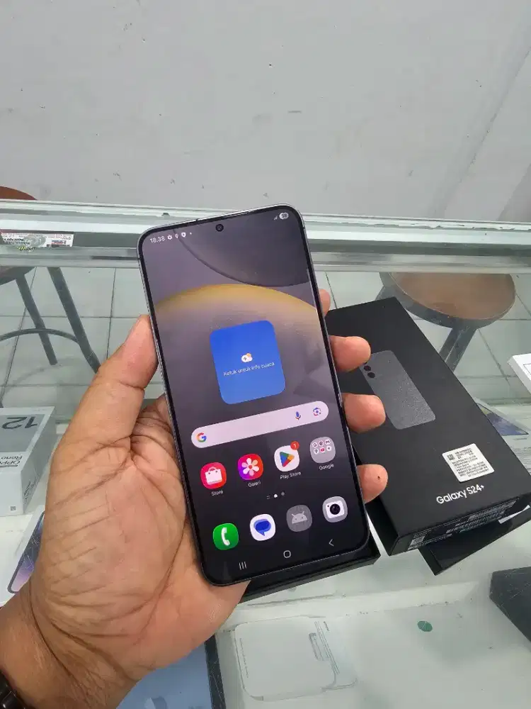 Samsung S24+ 12/256 like new full ori