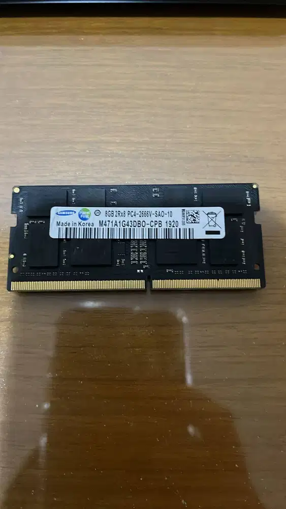 RAM SAMSUNG LAPTOP DDR4 8GB 2666 ORIGINAL COPOTAN
