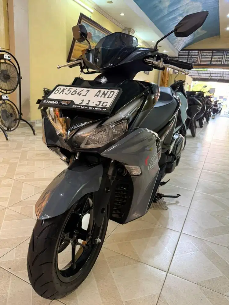 New Aerox Alpha 155 Buka Plat Spti Baru*Odomtr 3.000 KM¤plaza motor