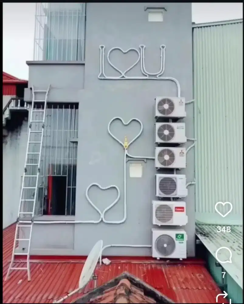 Jasa bongkar pasang AC perbaikan kulkas mesin cuci pompa air