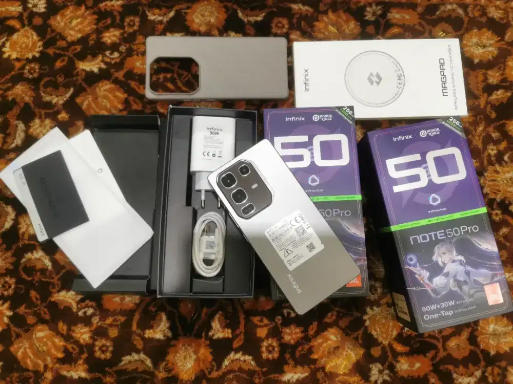 Infinix Note 50 pro
Ram 8/256